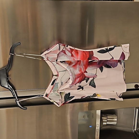 💕TED BAKER💕 Riia Citrus Bloom Cami Top ~ Abstract Floral Print Medium M NWT - Picture 8 of 15